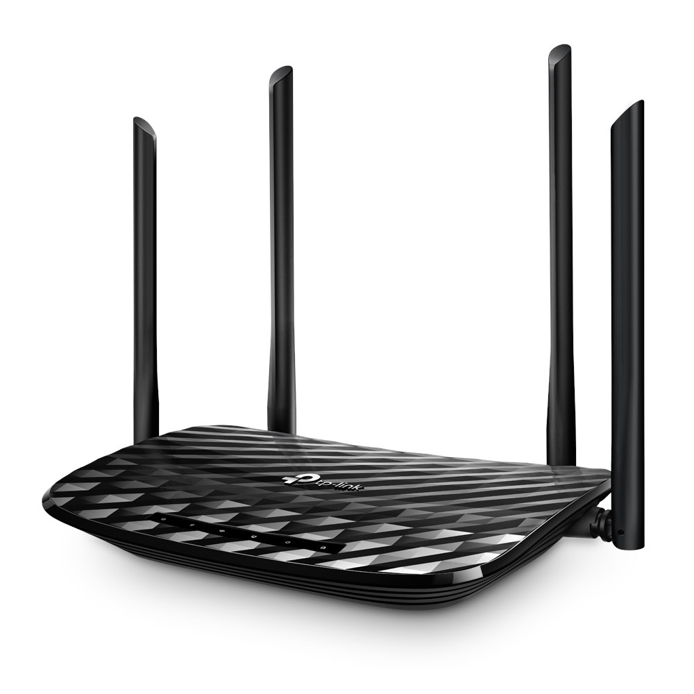Archer C6 router with external antennas